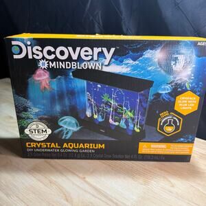Discovery #Mindblown Crystal Aquarium Underwater Crystal Garden Kit-NEW